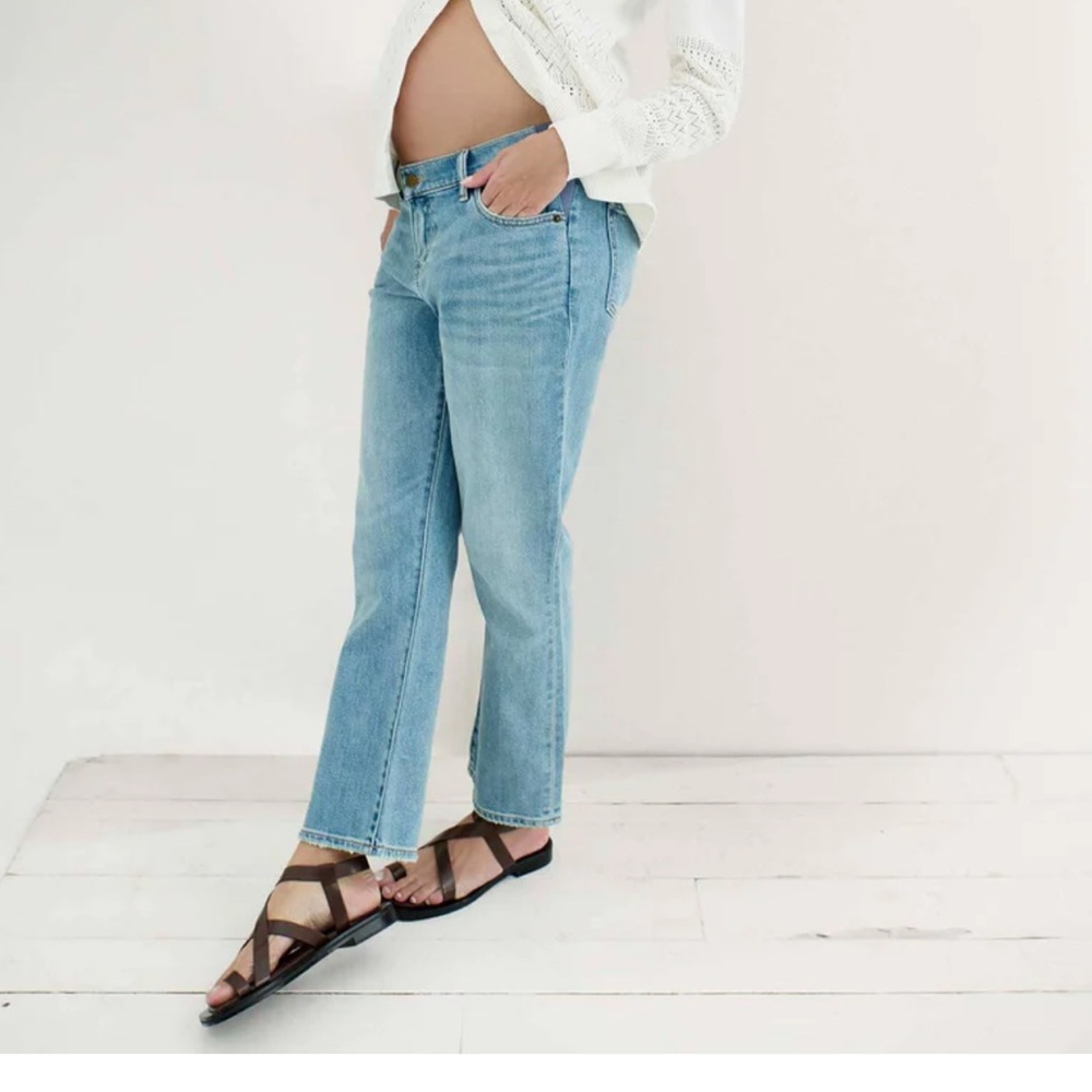 Hatch maternity boyfriend jeans